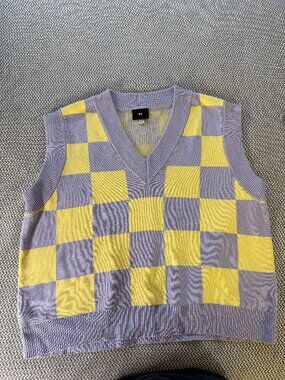 Lazy Oaf - Pick n Mix Check Vest - XL